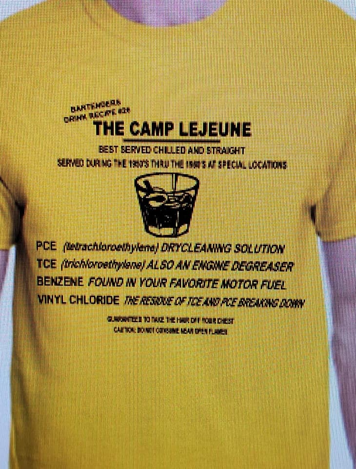 Camp Lejeune Toxic Cocktail T-shirt